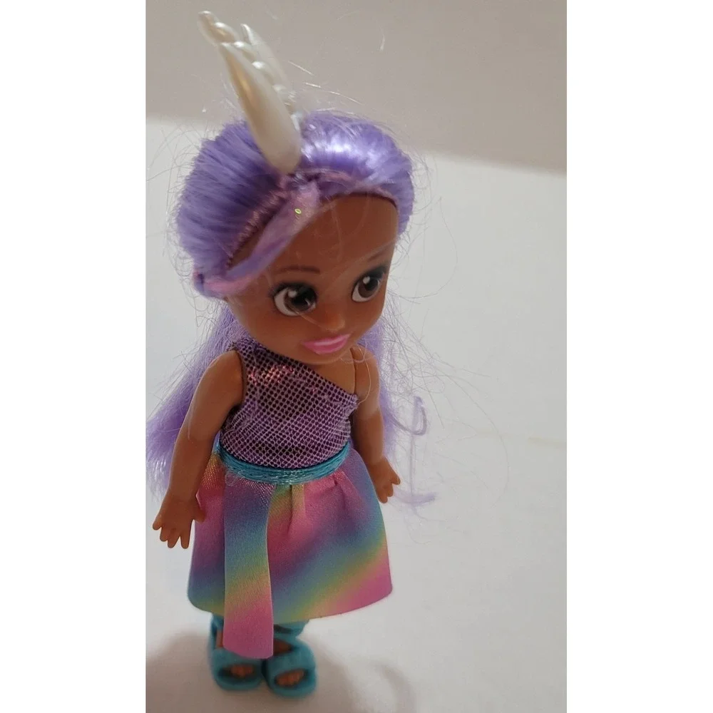 Sparkle Girlz Little Friends Mini‎ Doll Unicorn Princess 5.5